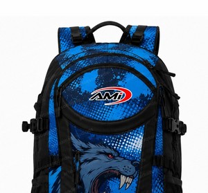 Custom Printed <b>Light</b> <b>Weight</b> <b>Backpack</b> Bear Logo Team Name Personalized Unisex Adult Outdoor Sports Bag Quick Dry - Product Image 3