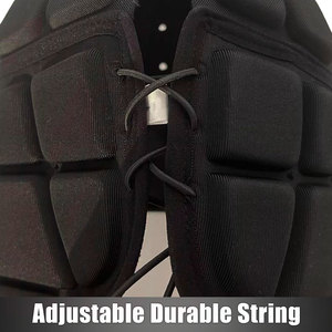 Casque de football américain souple 7v7, casque rembourré, protège-têtes de rugby pour jeunes, enfants et adultes, léger, respirant, protection sportive - Product Image 6