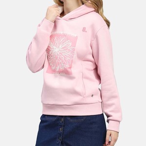 Nouveau pull à capuche pour femme, imprimé et teint sur mesure, style vintage, coupe oversize, en coton, décontracté, respirant, écologique, pour l'hiver - Product Image 3