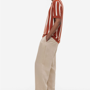 Chemises de golf pour hommes 100 % coton, logo brodé, polos à manches courtes unis, prix bas, polos pour hommes - Product Image 5