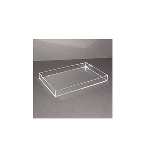 Bandeja de Acrílico para Servir Té y Comida en Hoteles y Restaurantes, Elegante Bandeja de Acrílico Hecha a Mano de Calidad para Uso en el Hogar, Cocina y Fiestas - Product Image 5