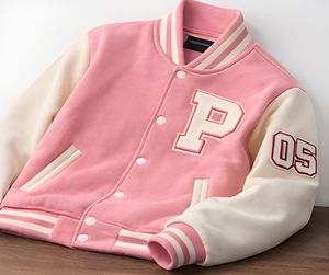 Fabricant professionnel de vestes varsity en molleton de coton 350 GSM, vestes personnalisées pour écoles, universités, équipes, commandes en gros - Product Image 1