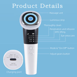 New Beauty Multifunctional Facial Hot Photon Beauty Instrument <strong>Cosmetic</strong> Skin Care Import Cleaning Instrument Lifting Face <strong>Device</strong> - Product Image 5