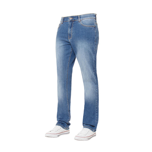 Mens High <b>Denim</b> Jeans Comfortable Everyday Bottoms Washable Straight-leg Casual Elegant Practical Daily Use Dhaka Knitwear - Product Image 3