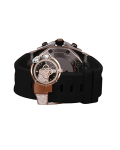Montre en diamant moissanite personnalisée OEM ODM pour hommes, entièrement pavée de pierres VVS - Product Image 4
