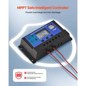 Cargador de Panel Solar de 50W y 12V, impermeable, IP65, controlador MPPT, mantenedor de batería de goteo para coche, soporte de techo plano no incluido - Product Image 3