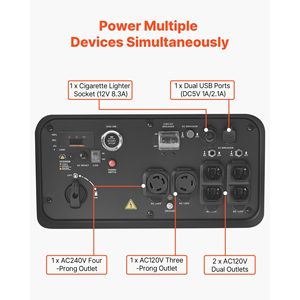 Generatore Inverter a Gas Silenzioso da 10000W di Picco con Avvio Remoto per Uso Domestico e Esterno - Product Image 5