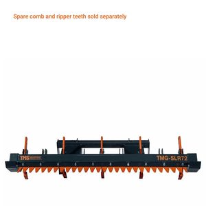 Ripper a denti regolabili TMG SLR72 da 72 pollici per minipale, scarificatore a pettine per la lavorazione del terreno, con regolazione profondità avanti/indietro, per aziende agricole - Product Image 2