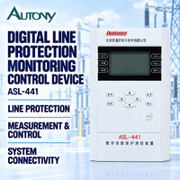 Relais de protection de ligne avec protection contre les surintensités directionnelles, IDMT et réenclenchement automatique pour applications de commutation moyenne tension ASL-441