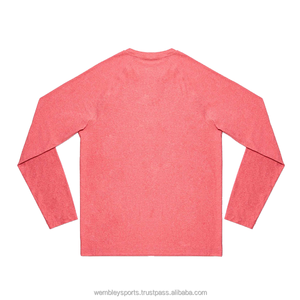 Camisetas de hombre impresas personalizadas de alta calidad, venta al por mayor, secado rápido, mangas completas, de punto, poliéster, Spandex, a granel, en blanco, de alta calidad - Product Image 4