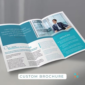 Impresión de Folletos Personalizados Más Vendidos, Folletos de Marketing a Todo Color, Plegables en Tres y Dos Partes, para Promoción Empresarial - Product Image 6