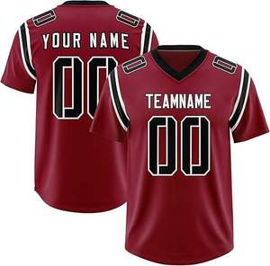 Maßgeschneidertes, sublimiertes American-Football-Trikot mit V-Ausschnitt, kurzen Ärmeln, grünem Mesh, Herren-Teamkleidung, Nummer 17, feuchtigkeitsableitend, reguläre Passform. - Product Image 4
