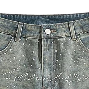 Shorts en jean pour homme, sur mesure, décontractés, été, haute qualité, séchage rapide - Product Image 4