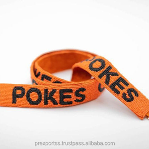 Elegant Go Dawgs Beaded Bag <b>Strap</b> Handmade Embroidery Purse Belt <b>Adjustable</b> Shoulder Crossbody Custom Seed Beads Wholesale - Product Image 3