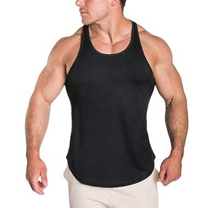 Camiseta sin mangas de algodón para hombre, talla grande, de secado rápido, para gimnasio, cuello redondo, para entrenamiento físico, OEM, logotipo y diseño personalizados 2026 - Product Image 6