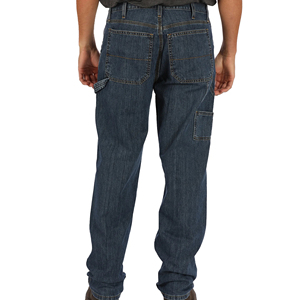 OEM Service Custom <b>Men's</b> Denim Pant High Quality Regular Fit Casual Denim Jeans Pant For <b>Men</b> Vintage Wash <b>Stretch</b> Pants - Product Image 3