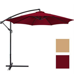 Parasol Droit DD1476 pour Jardin et Plage, Imperméable, Tissu Nylon 190T, Protection Solaire Extérieure, Diamètre 140cm, Design Moderne - Product Image 5
