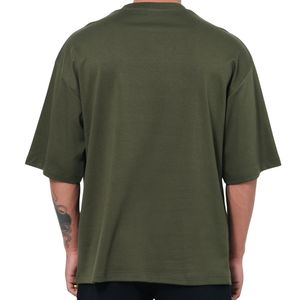 T-shirt uni personnalisé pour homme en coton doux, col rond, manches courtes, style décontracté, écologique, style urbain, OEM, marque privée, vente en gros - Product Image 3