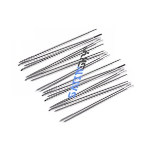 Juego de 7 Piezas de Pinzas Hemostáticas Manuales, Portaagujas, Tijeras y Pinzas para Entrenamiento Educativo y Procedimientos Médicos - Product Image 4