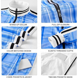 ชุดวอร์มลำลองแบบ unisex ขายดีที่สุด ชุดกีฬาฤดูหนาว น้ำหนักเบา ดีไซน์ลายเรียบง่าย เป็นมิตรกับสิ่งแวดล้อม ระบายอากาศได้ดี - Product Image 6