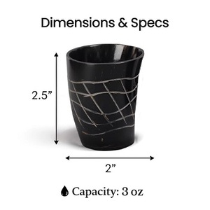 Trending Handmade Modern Premium Natural Horn <b>Beer</b> Cup Eco-Friendly F S INTERNATIONAL New Year Graduation Occasion Uttar Pradesh - Product Image 3