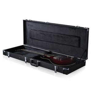 Portable Black Hard Shell Electric Guitar Case Standard Electric Guitars Bag No Shipment Musical Instrument Bags Protection - Product Image 3