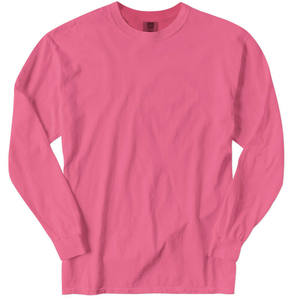 <b>Men</b> Long Sleeve Knit T <b>Shirt</b> Crew Neck Jersey Cotton Tee Breathable Regular Fit Casual Wear - Product Image 2