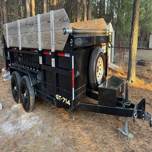 Hot Selling US and Canadian Agricultural Hydraulic Dump <b>Trailer</b> Sand and Gravel Transport Dump <b>Trailer</b> - Product Image 6