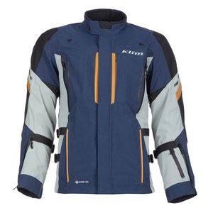 เสื้อแจ็คเก็ตมอเตอร์ไซค์ Rogue Protector ระดับ 1 สำหรับผู้ชาย กันน้ำ Gore-Tex แขนยาว สีบล็อก น้ำเงิน เทา ส้ม น้ำหนัก 220 กรัม - Product Image 3