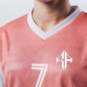Camiseta de Fútbol para Mujer con Cierre de Pullover y Manga Corta con Estampado Sublimado, 100% Poliéster, RIVIAN ATLANTI, en Oferta - Product Image 5