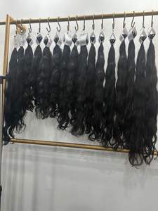 Extensiones de Cabello Humano Indio Ondulado y Liso, Naturales, Ligeras y Ecológicas en Paquete a Granel - Product Image 2