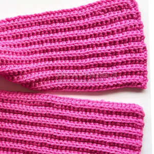 ผ้าพันคอโครเชต์สุดฮิตสำหรับทุกเพศ - เครื่องประดับแฟชั่นสำหรับฤดูหนาว - ผ้าพันคอถักนุ่มคุณภาพพรีเมียมพร้อมโลโก้สั่งทำพิเศษ - Product Image 2