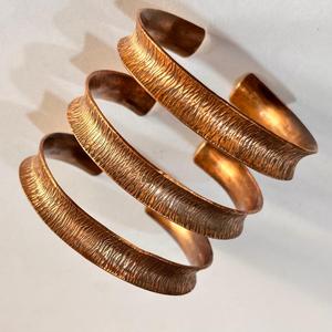 trendy Wholesale Fashion jewelry Pure <b>Copper</b> Adjustable Cuff <b>Bangle</b> for Women Handmade Designer Stackable Bracelets Amazing Sal - Product Image 2