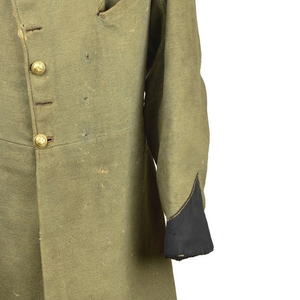 Manteau long en laine de style américain, reproduction traditionnelle, type robe ou frock. - Product Image 6