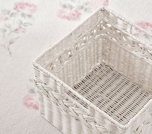Eco Friendly Rattan Storage Basket Handcrafted Woven Basket for Shelves and Cabinets Custom OEM ODM Manufacturer from Vietnam - Product Image 3