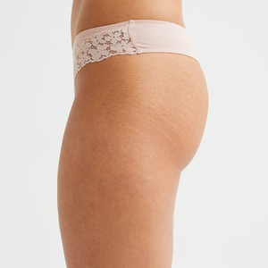 Lingerie sexy pour femmes, sous-vêtements sexy, vente en gros, culottes sans couture taille basse en V, strings respirants en nylon taille basse - Product Image 2