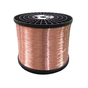Raw material Solid CCA (Copper clad aluminum) 24/26/28AWG for network cable production
