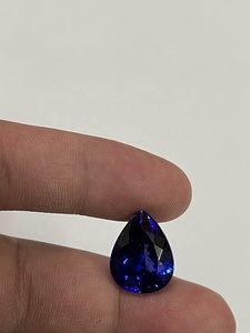 Gema Natural de tanzanita de alta calidad, color azul real, forma de pera, perfectamente hecha, 16,60 quilates, suelta, de Sadiya internacional - Product Image 4
