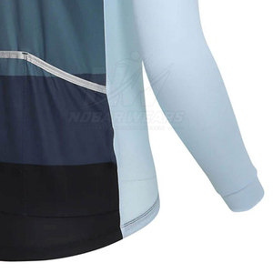 Outdoor <b>Cycling</b> Long Sleeve Jersey With Lightweight Fabric Comfortable Riding Clothing Bulk Order Supplier - Product Image 5