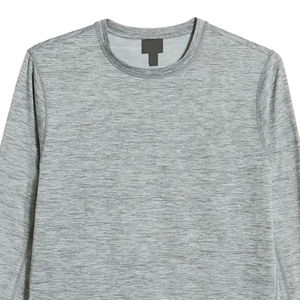 เสื้อเชิ้ตแขนยาว HSI รุ่นฮิตปี 2026 แบบเรียบ สามารถสกรีนลายได้ตามต้องการ เสื้อยืดแขนยาวพิมพ์ลายโลโก้ตามสั่ง ขายส่ง OEM/ODM พร้อมส่ง - Product Image 6