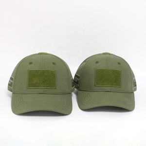 Wholesale Lich Glow Arms Olive Green 6-Panel Baseball Cap Adjustable Unisex Twill Fabric Casual Hat Striped Breathable - Product Image 5
