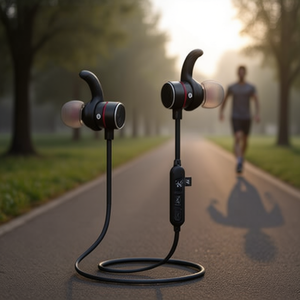 S&N <b>Wireless</b> Sports Earphones <b>Bluetooth</b> 5.0 In-Ear With Mic For Running And Gym Use - Product Image 3