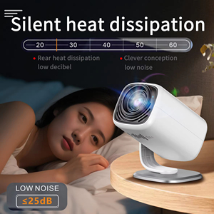 Mini Pocket <b>Projector</b> 1080P Full HD <b>LED</b> Android WiFi Portable LCD Display Built-in Speakers Type-C Power Bank for Home Theater - Product Image 6