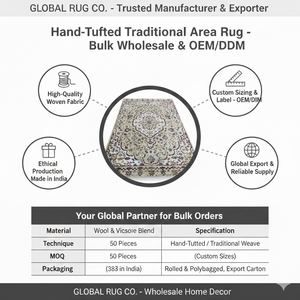 Tapis traditionnel à motif médaillon pour salon, chambre à coucher, sol intérieur, style de décoration intérieure classique, tapis d'intérieur - Product Image 6