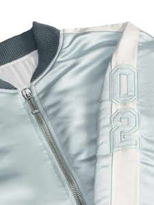 OEM High Quality Men's Bomber <b>Jacket</b> Custom Logo Embroidery Printing Thin MA1 Flight <b>Jacket</b> Waterproof Nylon <b>Pilot</b> Sports Coat - Product Image 4