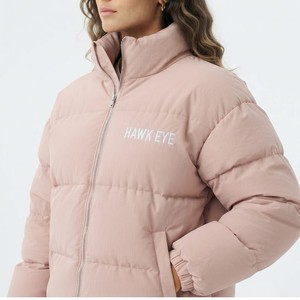 Abrigo Acolchado Casual de Invierno para Mujer, Chaqueta Cálida con Cuello Alto, Corte Regular, Ropa Exterior de Moda, Fabricante - Product Image 2
