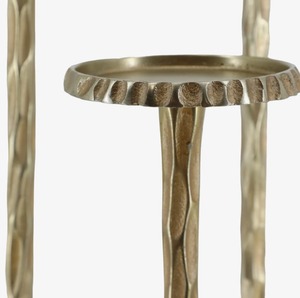 Ensemble de 3 grands chandeliers en laiton dorés, décorations pour la maison, durables et à prix avantageux - Product Image 4