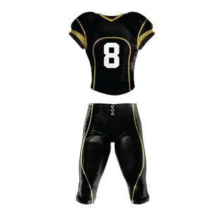 Uniforme de football américain personnalisé 100% polyester respirant et grande taille uniforme sublimé de bonne qualité - Product Image 1