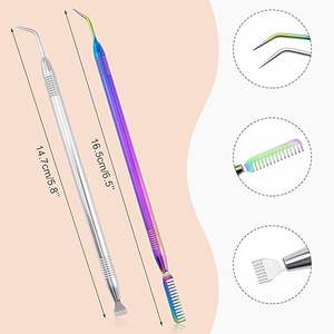 Herramienta de Lifting de Pestañas de Acero Inoxidable Premium, Duradera, para una Aplicación Rápida y Duradera - Product Image 4