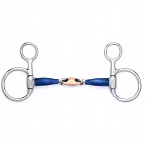 Bocado de hierro dulce azul de calidad Muller para caballos, nuevo producto para caballos - Product Image 4